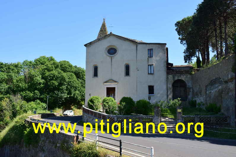 Pitigliano. Santuario della Madonna delle Grazie 