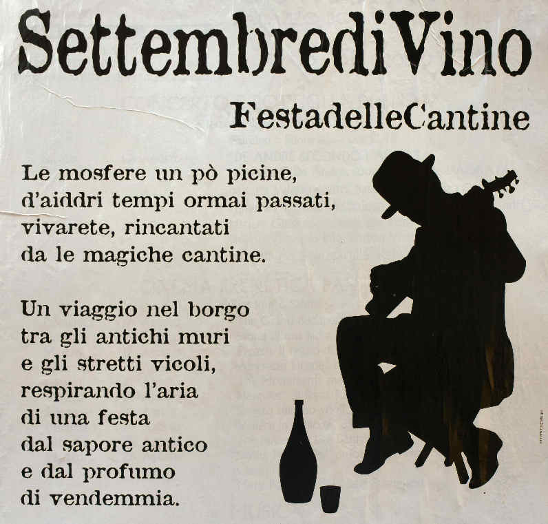Quando si tiene il Settembre diVino ... le date fino al 2021